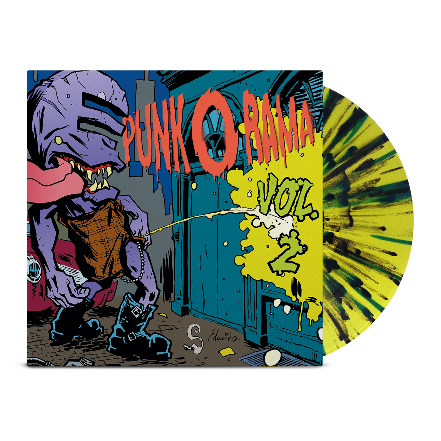 Punk-O-Rama Vol. 2 | Eggbert Piss Splatter Vinyl