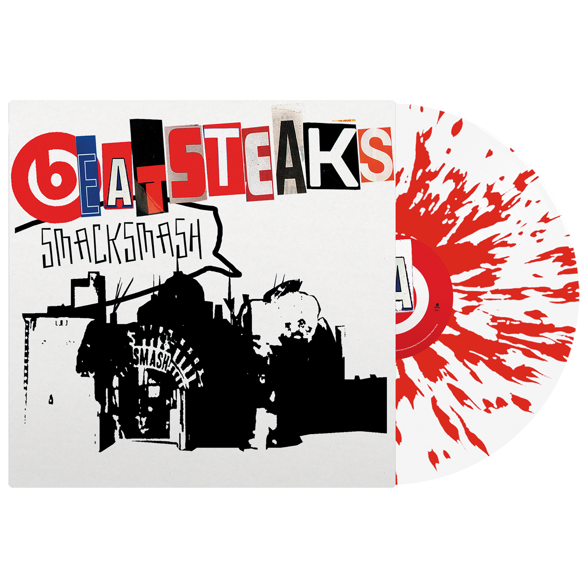Smack Smash | White w/Red Splatter Vinyl