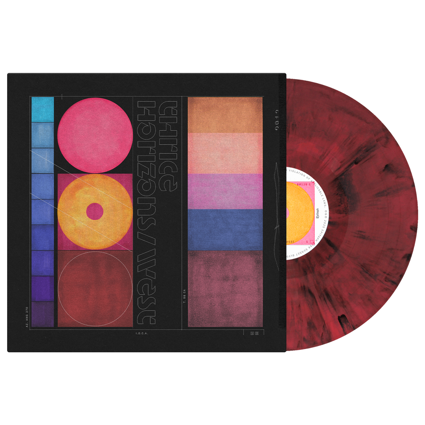 Thrice (Horizons/West) Ox Blood/Black Smoke Vinyl