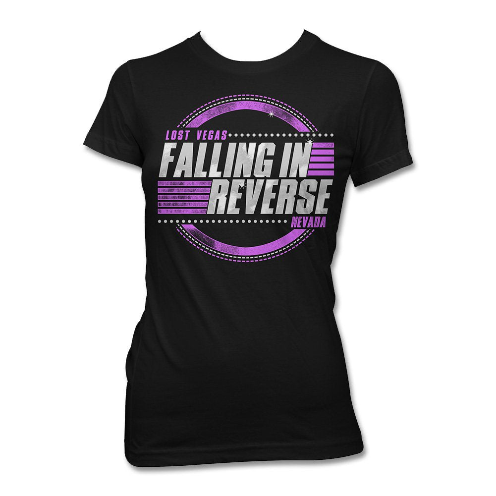 Falling In Reverse (Lost Vegas) Fitted Girl T-Shirt