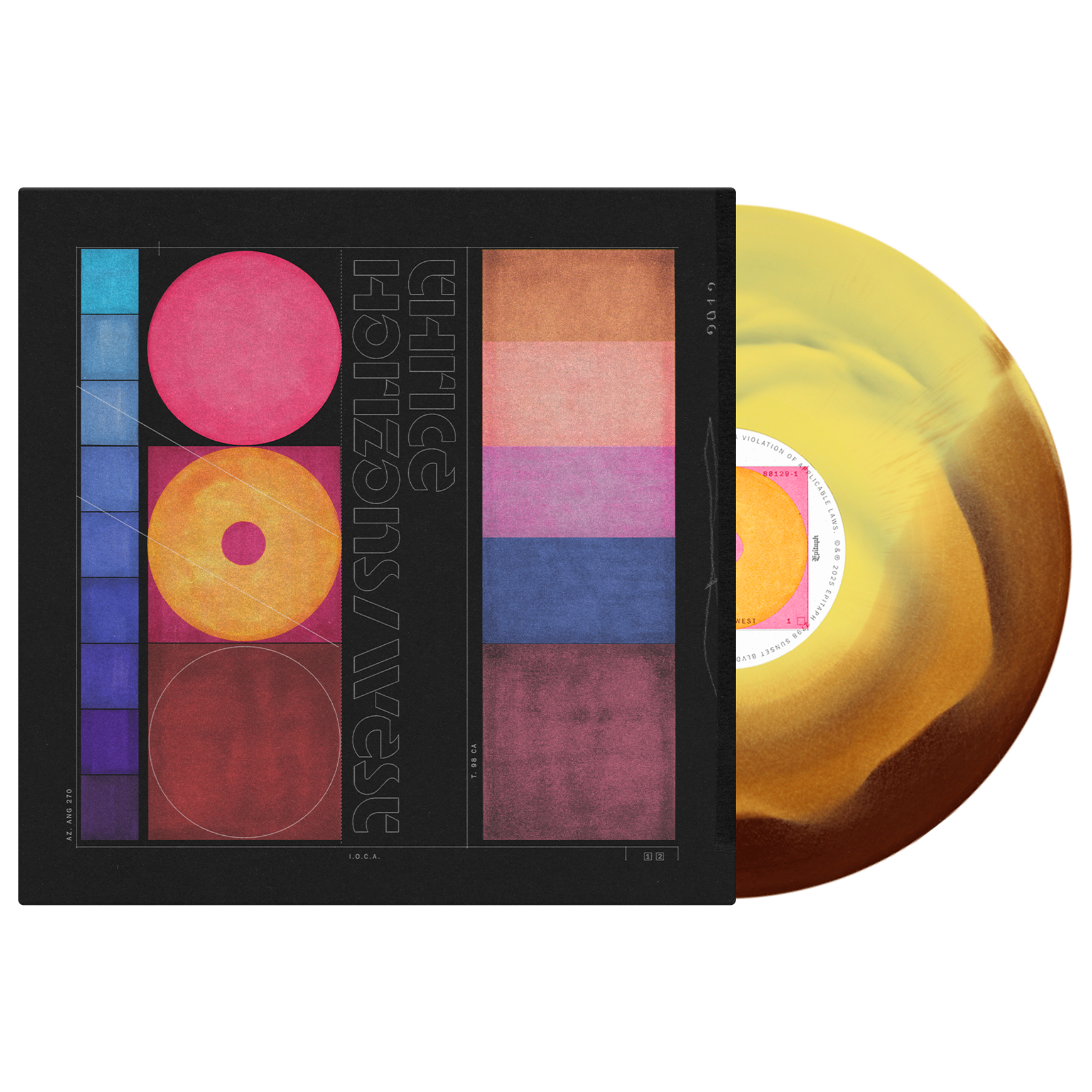 Thrice (Horizons/West) Brown/Yellow Vinyl