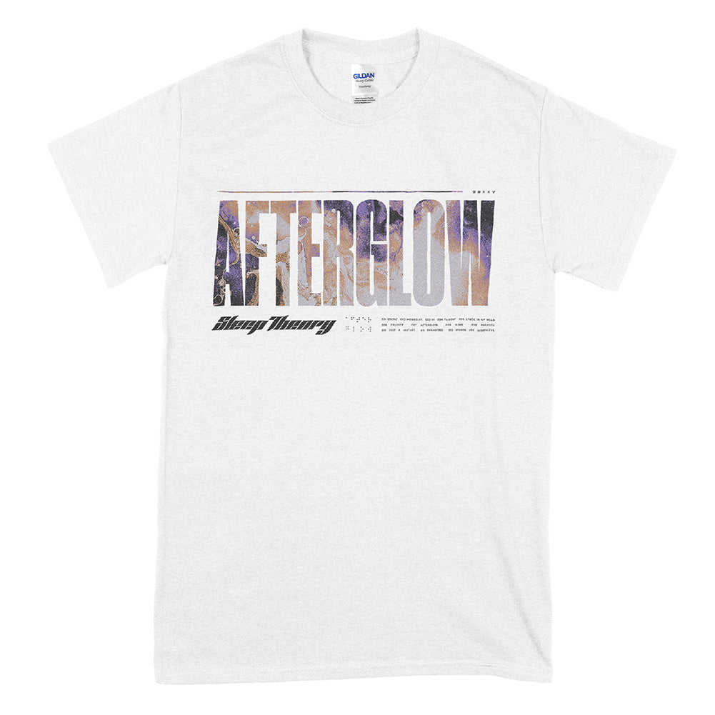 Sleep Theory (Afterglow Tracklist White) T-Shirt