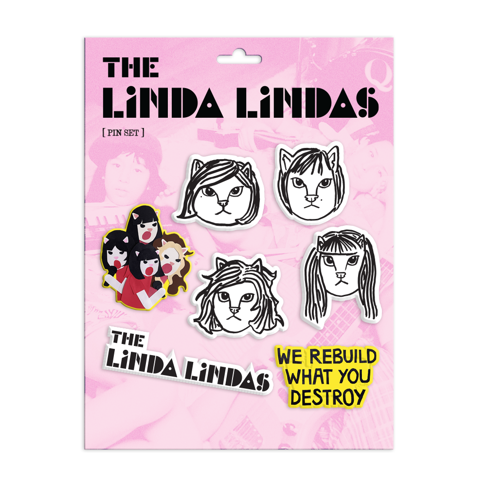 The Linda Lindas (Assorted) Enamel Pin Set