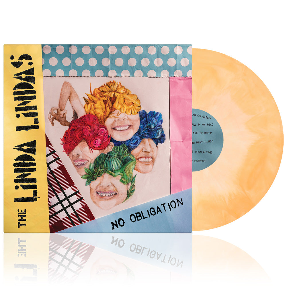 The Linda Lindas (No Obligation) Galaxy Orange/White Vinyl