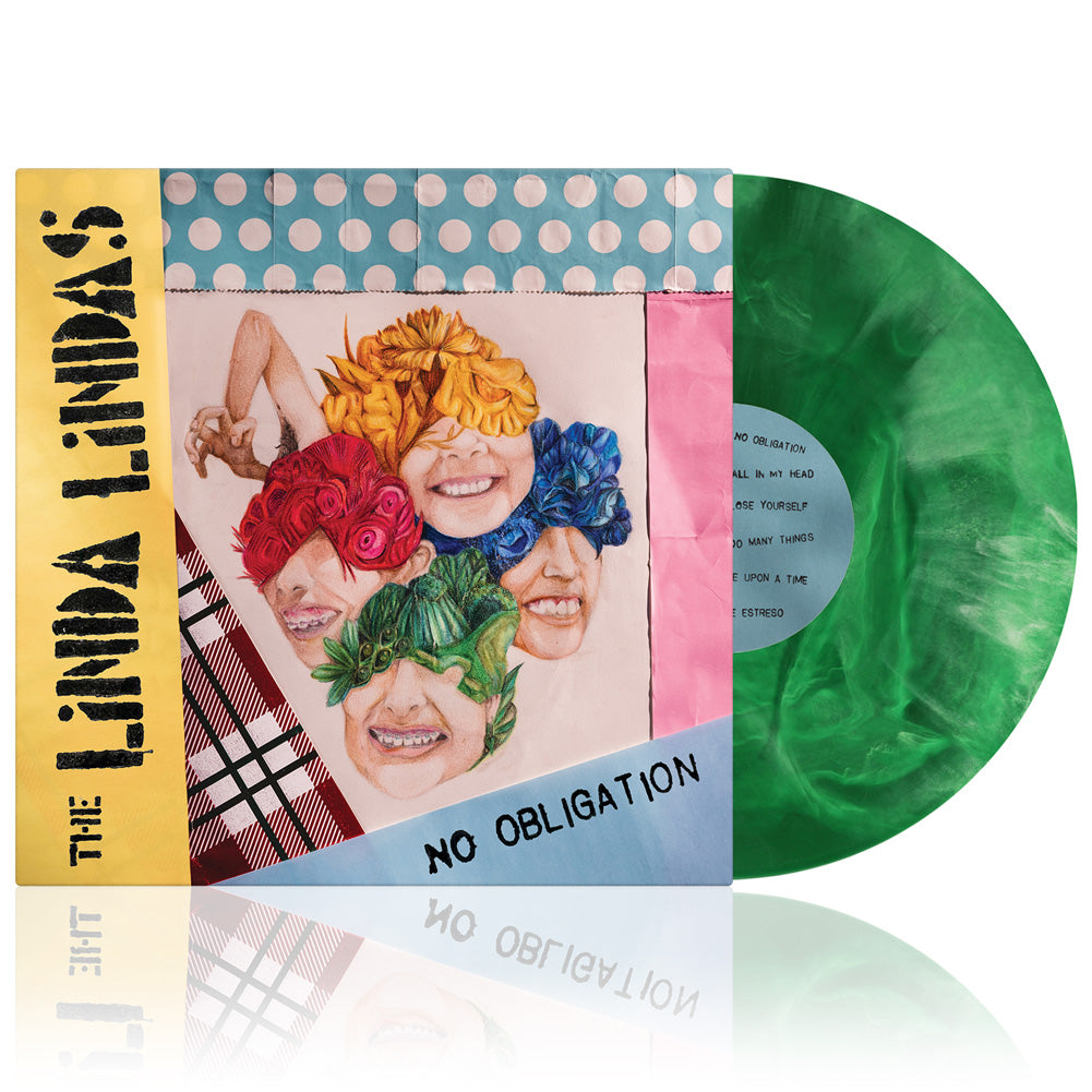 The Linda Lindas (No Obligation) Galaxy Green/White Vinyl