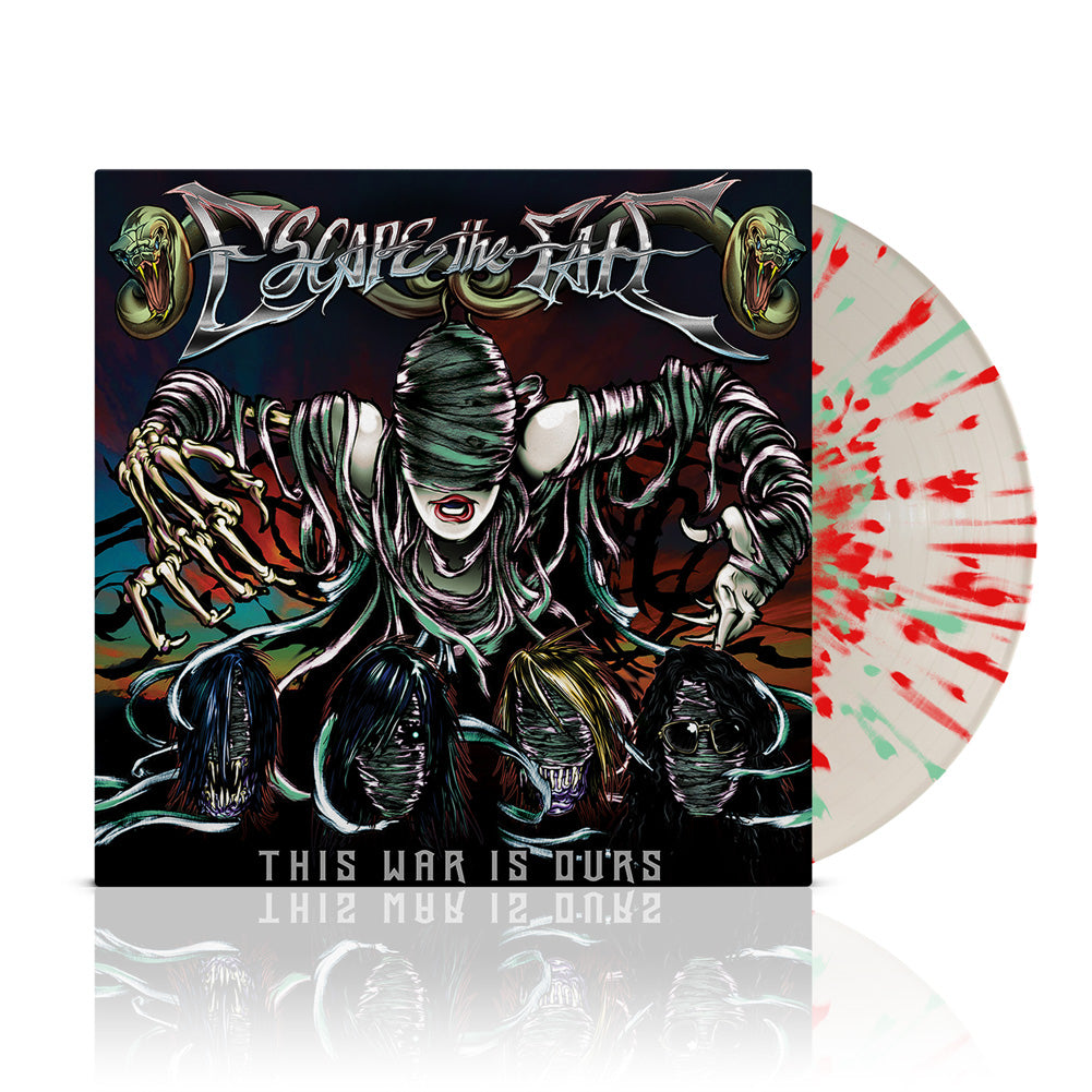 Escape The Fate (This War Is Ours) White w/ Red/Green Splatter Vinyl