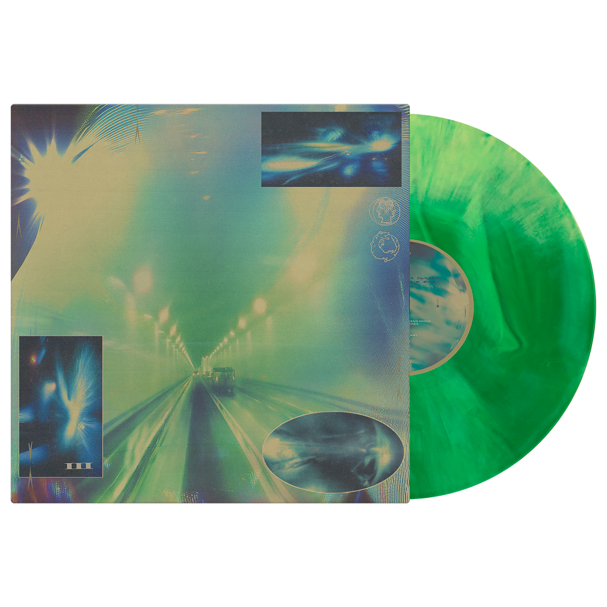 Pool Kids (Easier Said Than Done) Green/Yellow Galaxy Vinyl