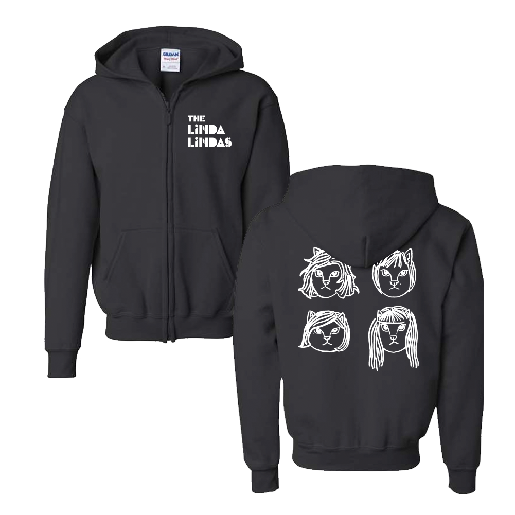 The Linda Lindas (Cats!) Youth Zip-Hood