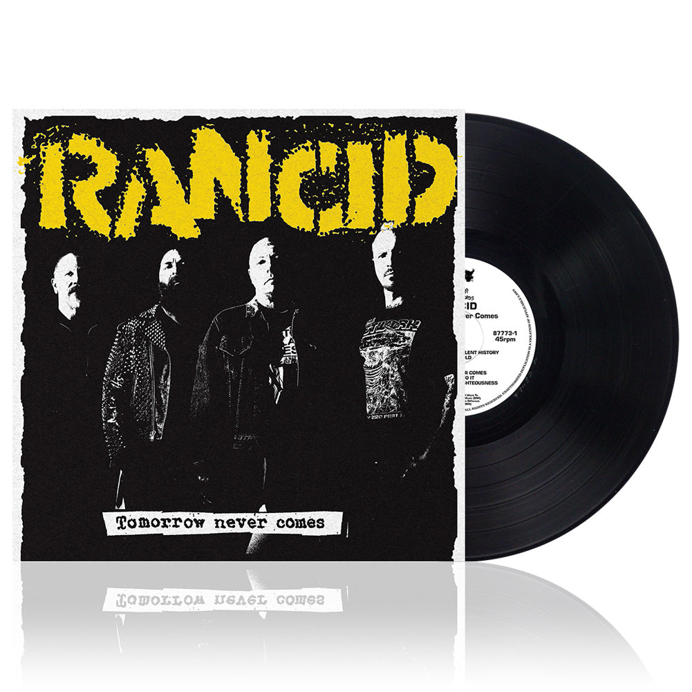 Rancid (Tomorrow Never Comes Screen-Print) Black Vinyl