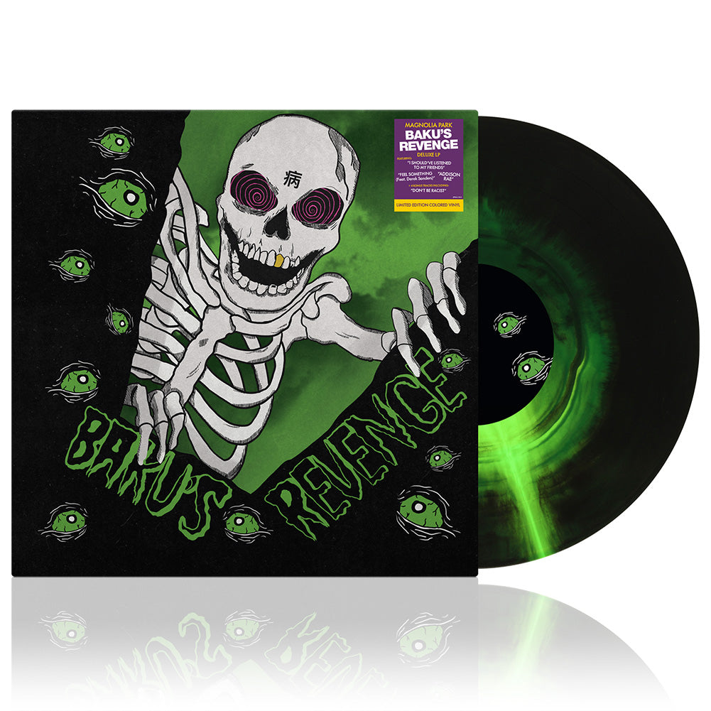 Magnolia Park (Baku’s Revenge) Neon Green w/Black Galaxy Vinyl